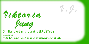 viktoria jung business card